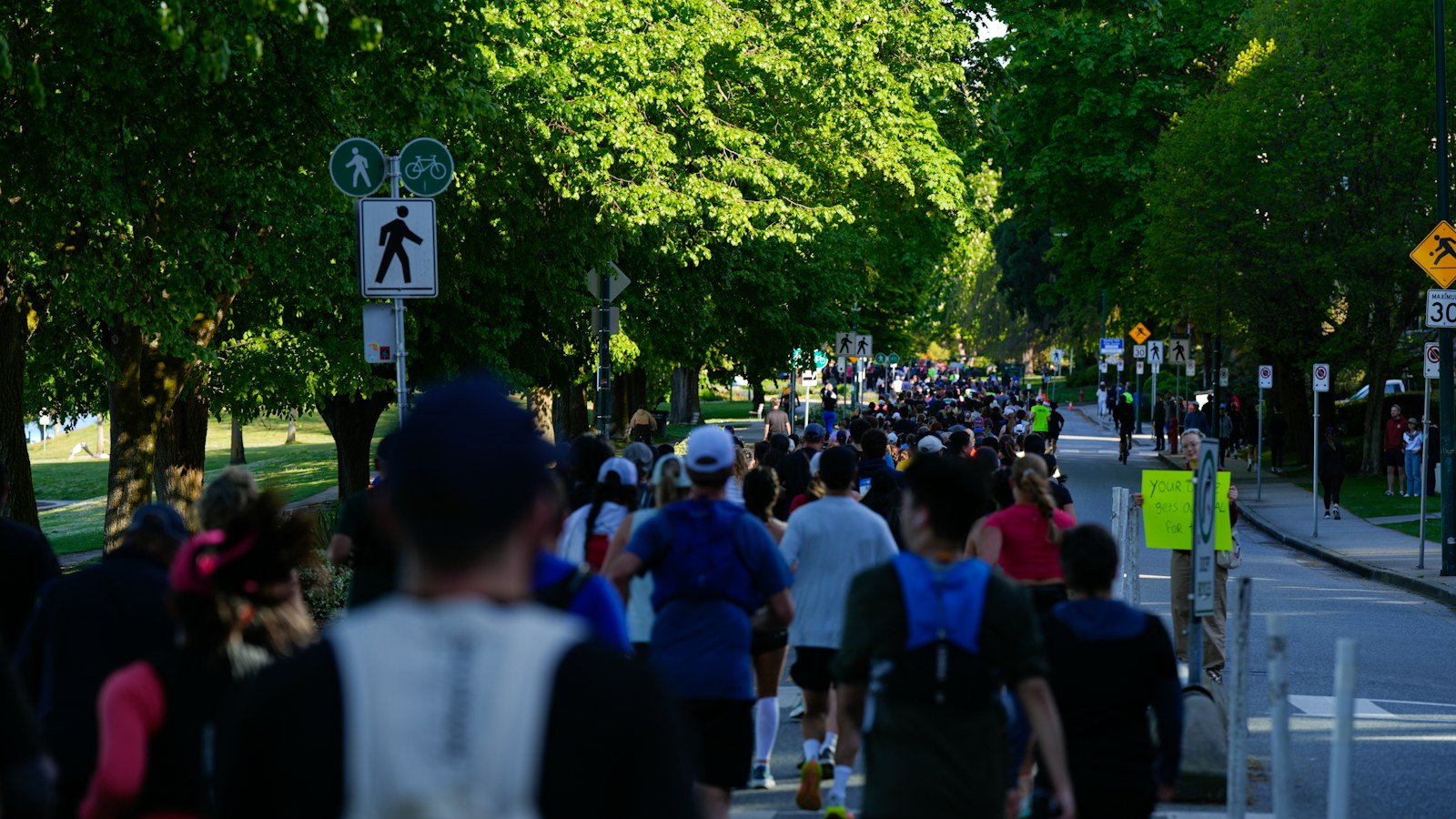 No one runs alone